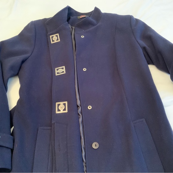 ESIN Women’s Trench Coat Made in Turkey Size 46 - Picture 2 of 13